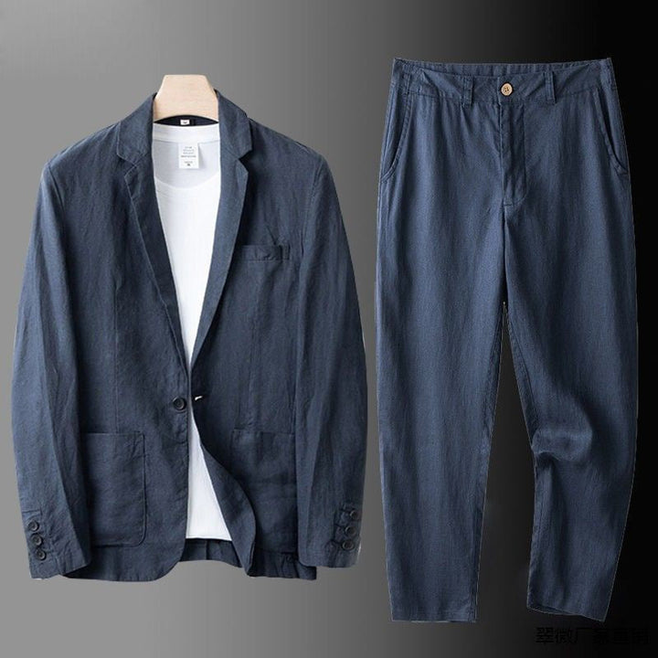 Kevin | Comfortable And Breathable Linen Blazer Suit