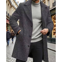 Marcus | Timeless and Warm Longline Winter Trench Coat