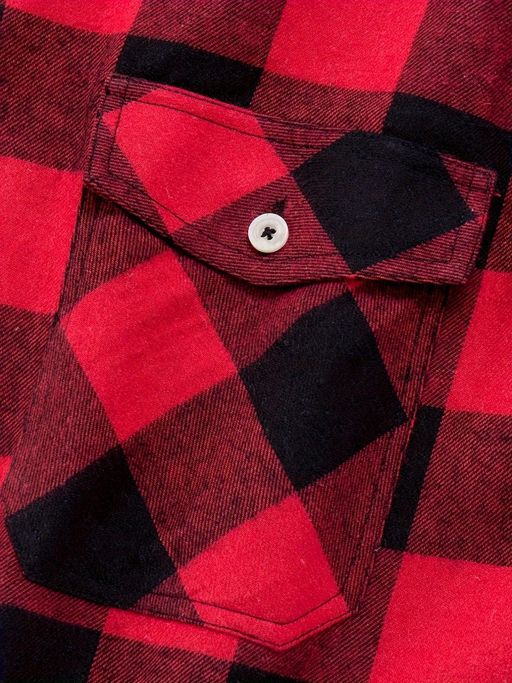 Miles | Flannel Shirt – Classic Checked Style for Men