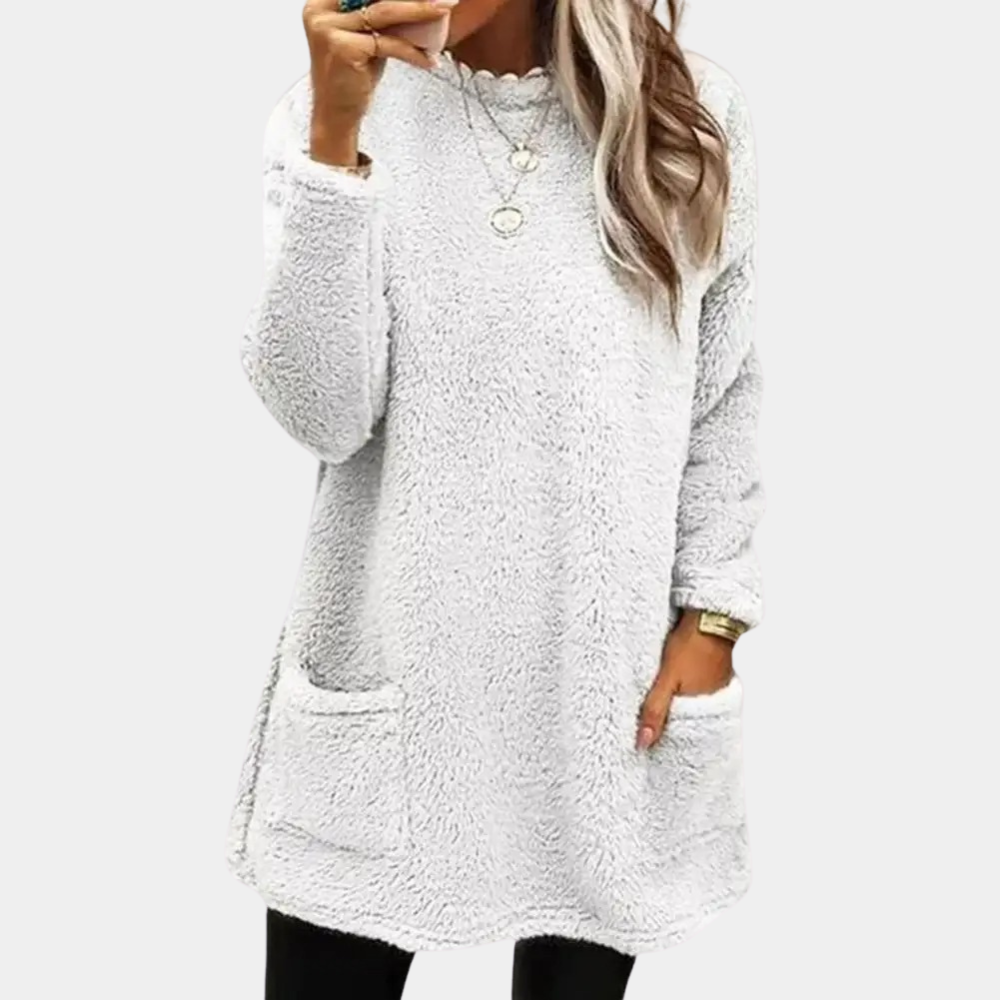Chloe | Relaxed and Comfortable Women's Pocket Sweatshirt