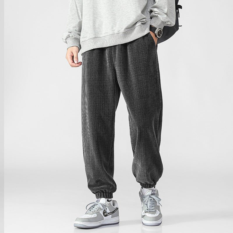 Drune | Cord Jogger Pants – Comfortable Urban Style for Men