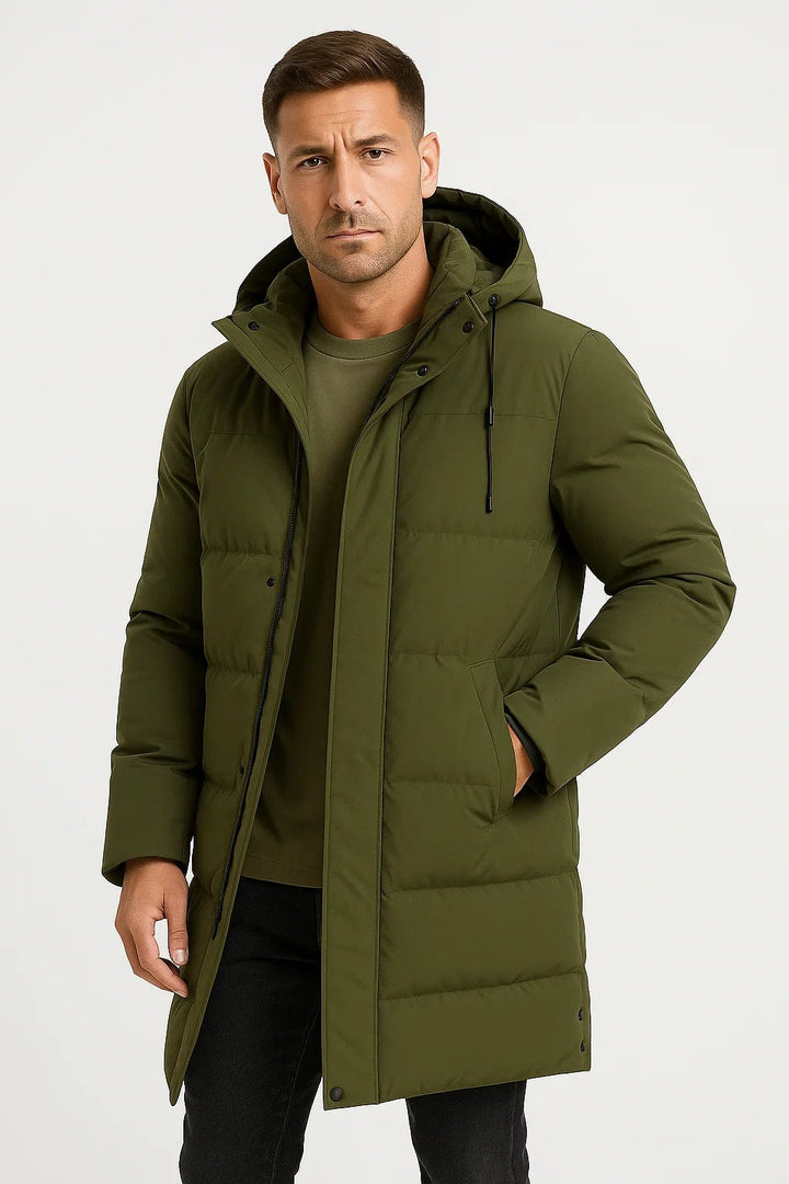Leon | Winter Puffer Jacket for Men with Waterproof Protection