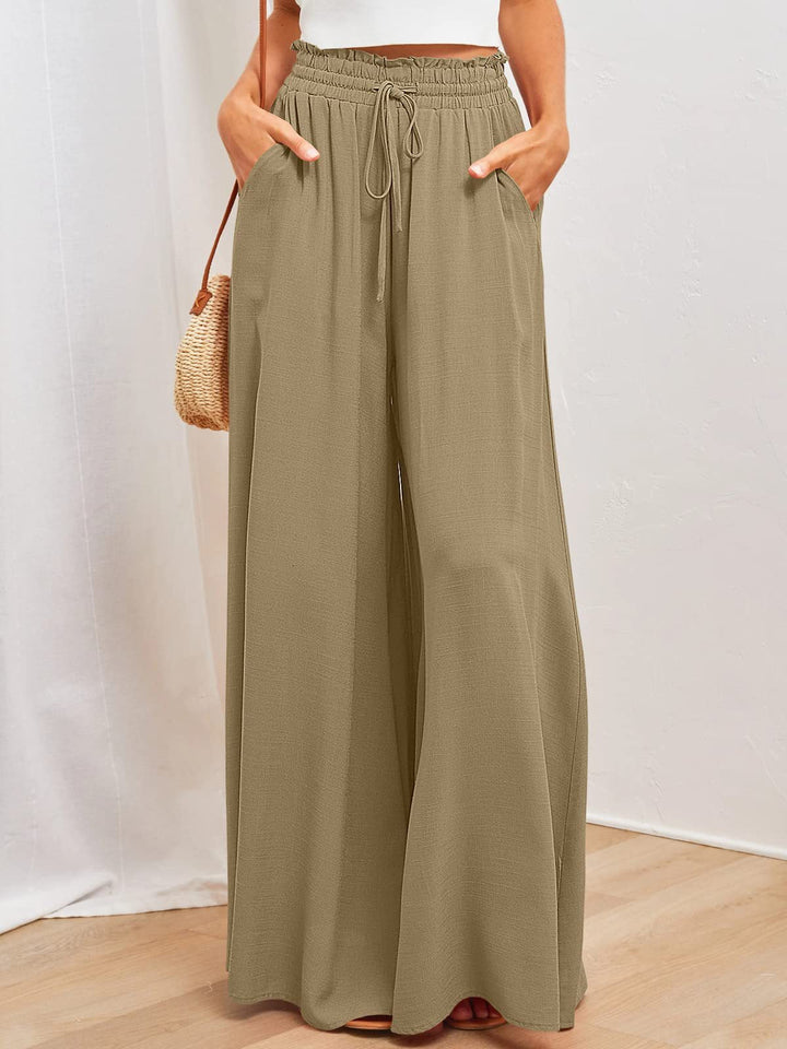 Freya | Lightweight Wide Leg Palazzo Pants