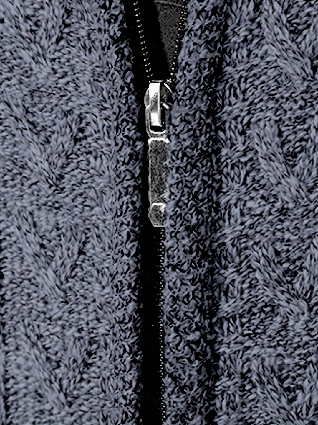 Walter | Full-Zip Cardigan – Textured Design for Men