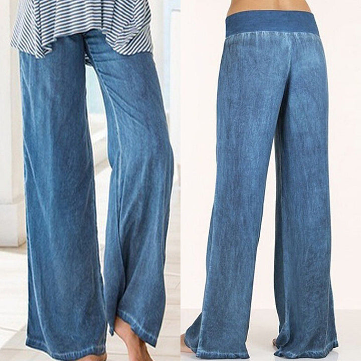 Elise | Breathable and Relaxed Women's Wide Leg Pants