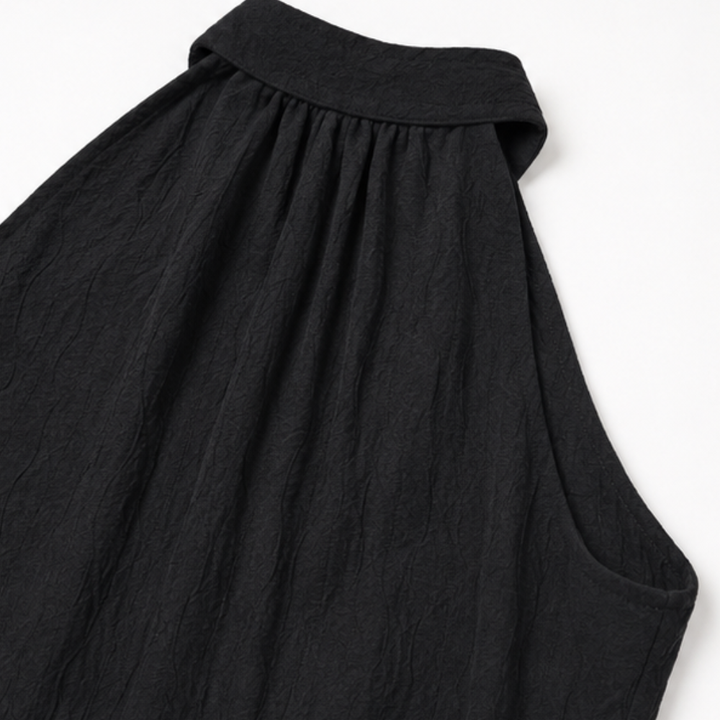 Draplyn | Wide Leg Halter Jumpsuit for Effortless Style