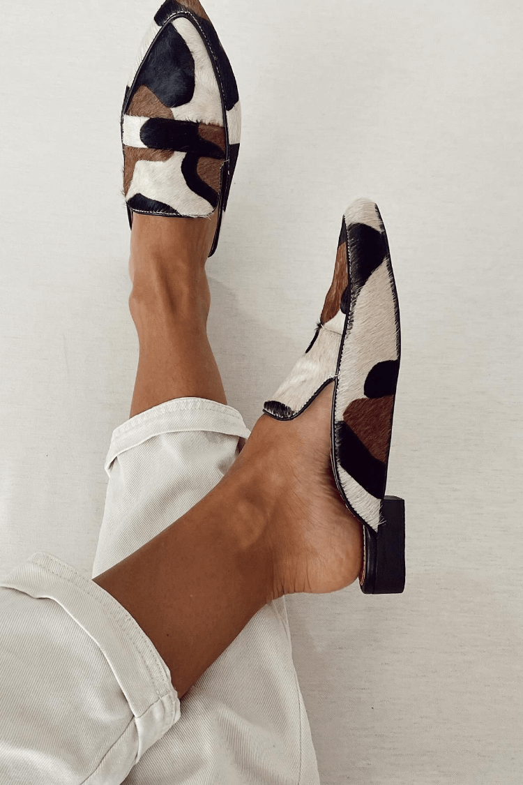 Evelyn | Schicke und stilvolle Damenloafer mit Animalprint
