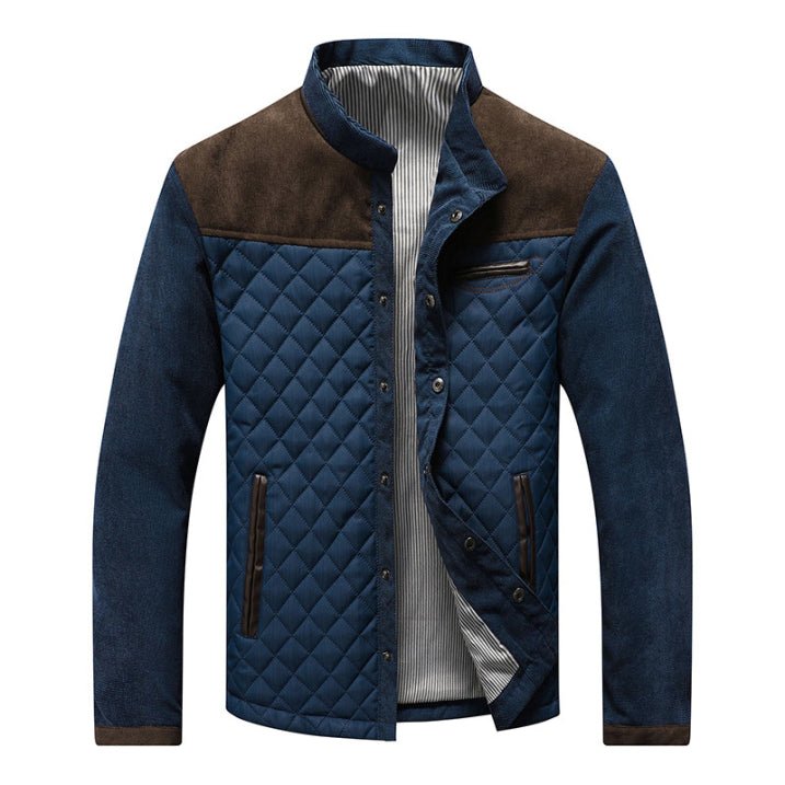 Niko | Two-Tone Jacket for Men – Modern Quilted Design