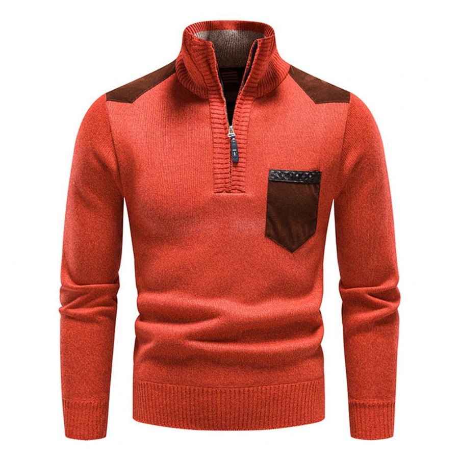 Wolcott | Wool Zip Sweater – Classic Warmth for Men