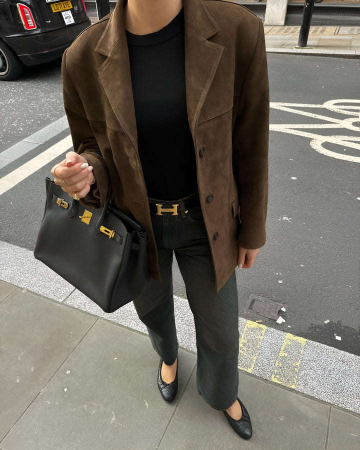 Eleanor | Comfortable And Soft Women's Suede Blazer