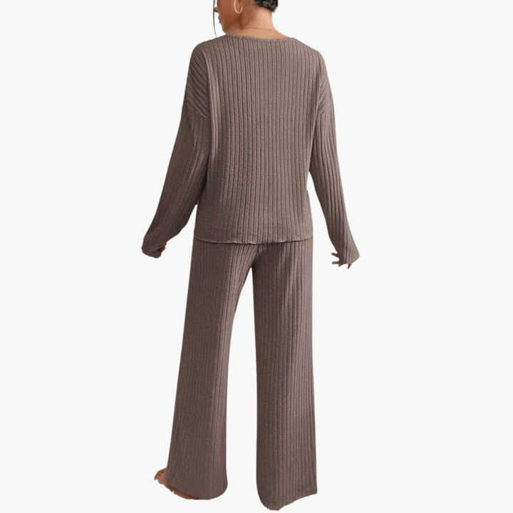 Natura | Knit Loungewear Set – Cozy Long Sleeves for Women