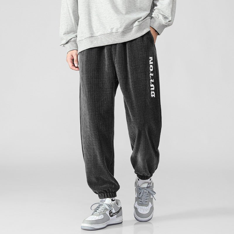 Drune | Cord Jogger Pants – Comfortable Urban Style for Men