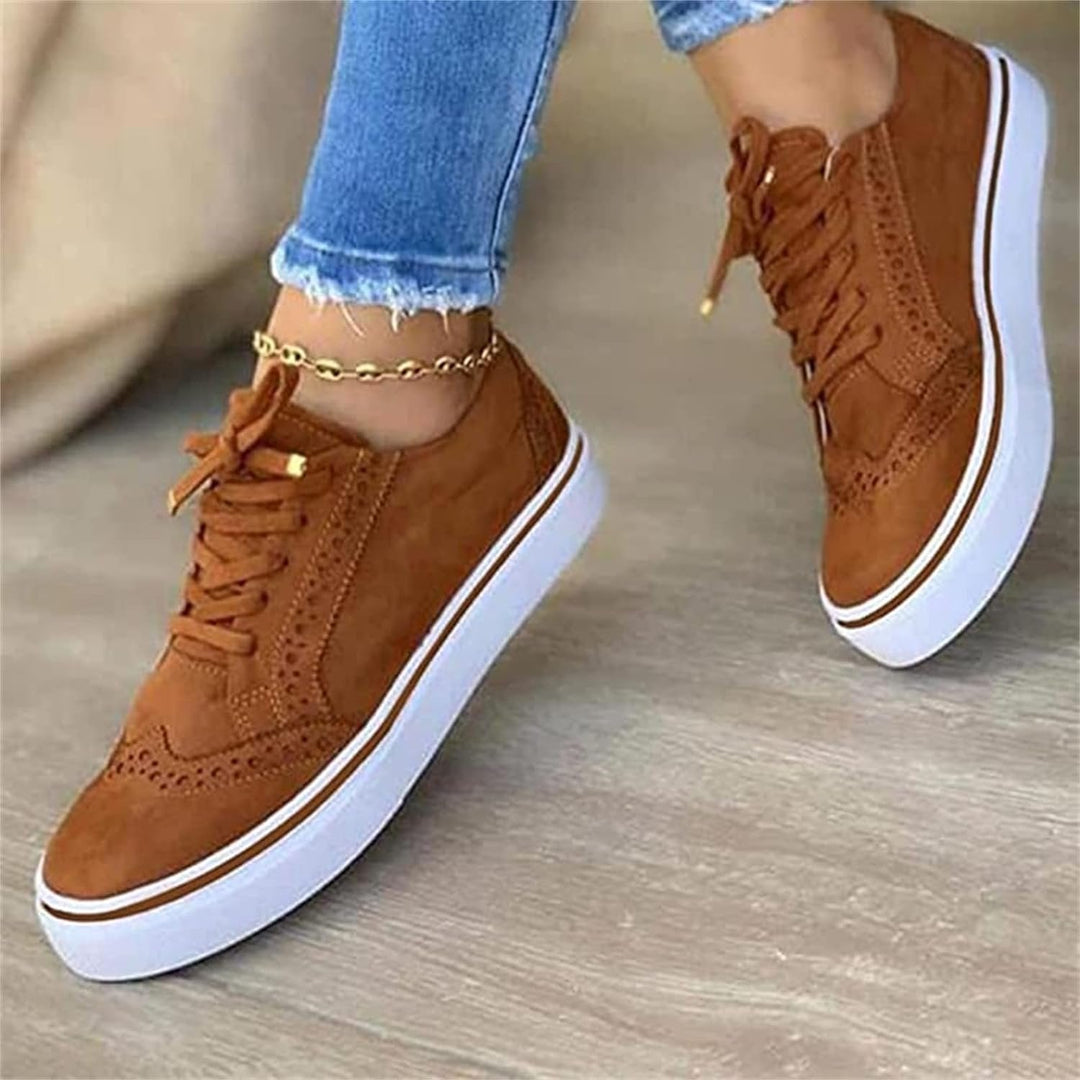 Makayla | Orthopedic Sneakers – Premium Leather for Women