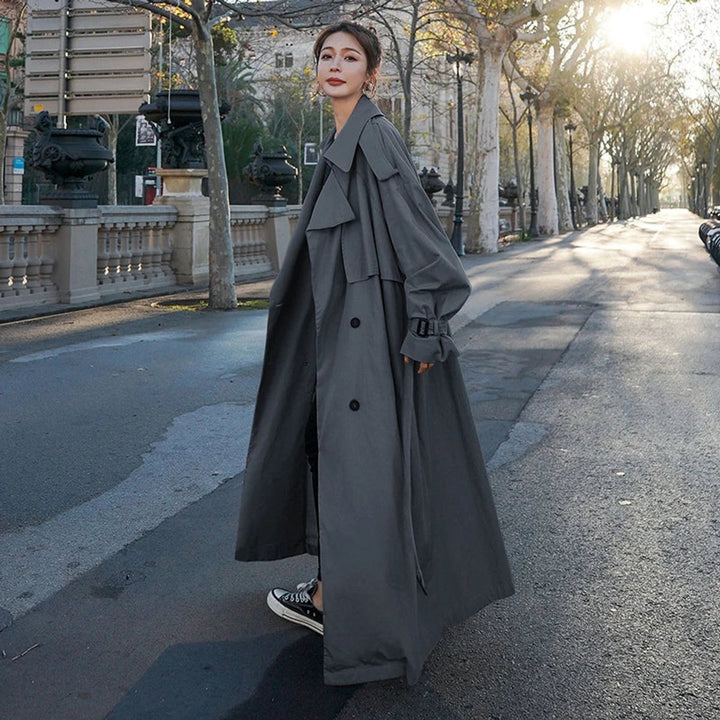 Charlotte | Comfortable And Stylish Long Trench Coat