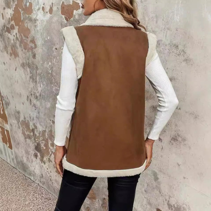 Clara | Elegant And Cozy Winter Layering Vest