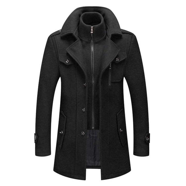 Claus | Double Layer Coat – Modern Elegance for Men