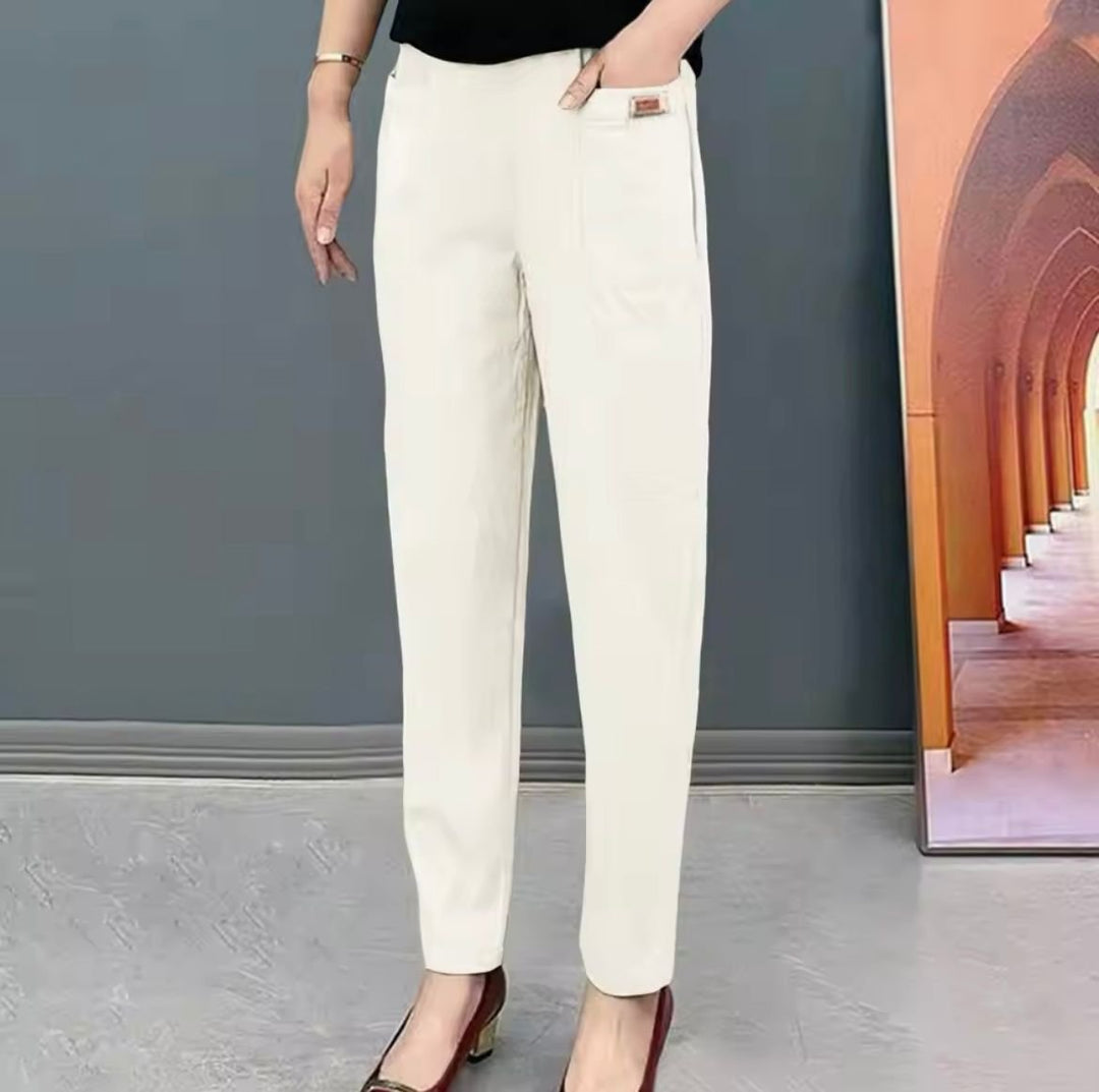 Kelley | Casual Cotton Pants – Everyday Comfort for Women