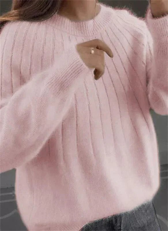 Giada | Cashmere Sweater – Elegant Long Sleeve Style for Women