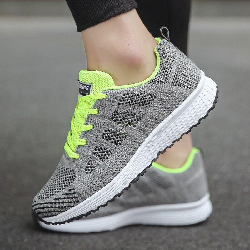 Amelia | Breathable And Supportive Orthopedic Lace Up Sneakers