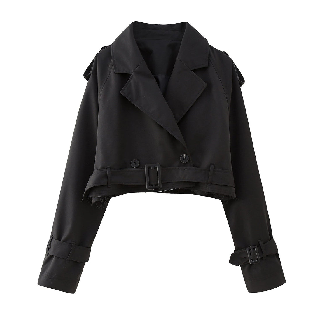 Eleanor | Comfortable And Versatile Short Trench Coat