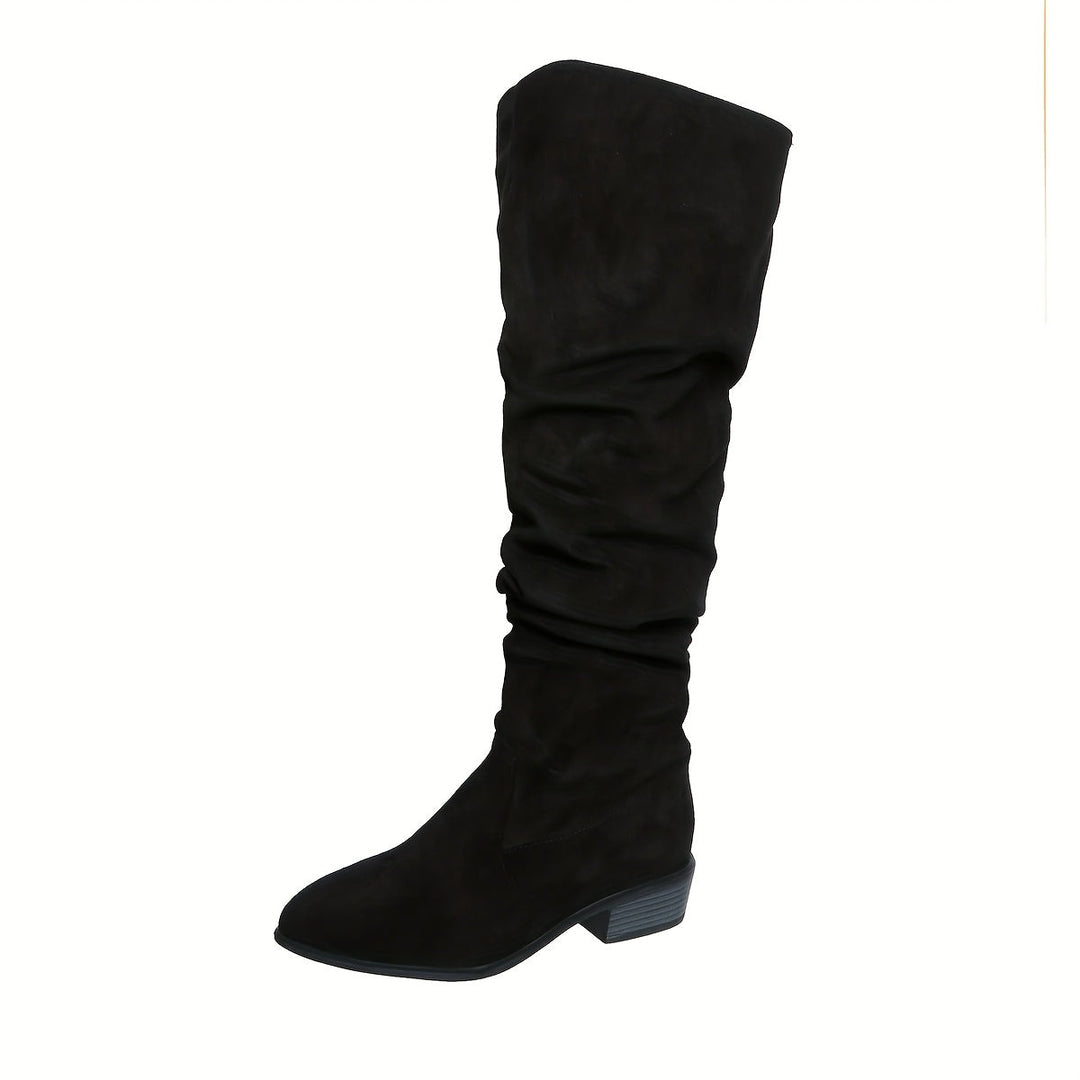 Amelia | Elegant And Relaxed Slouchy Knee High Boots
