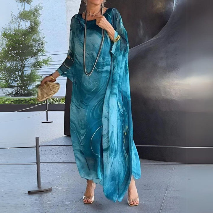 Sofia | Comfortable and Flowing Long Sleeved Maxi Dress