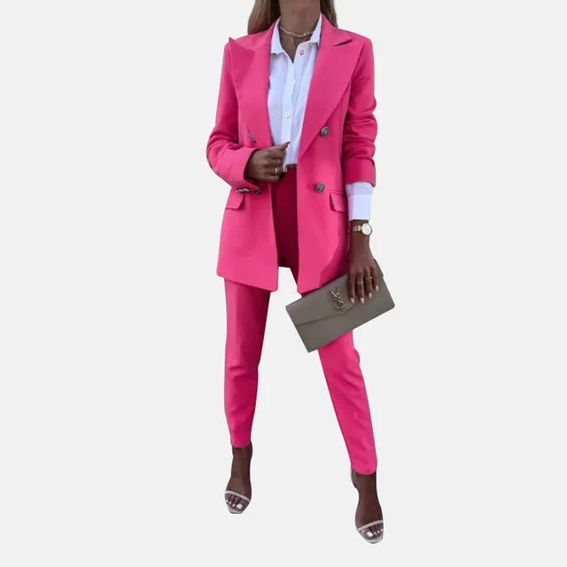 Chloe | Professional And Chic Blazer Two Piece Set