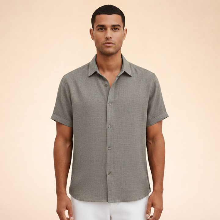 Cavello | Camicia estiva moderna da uomo in lino