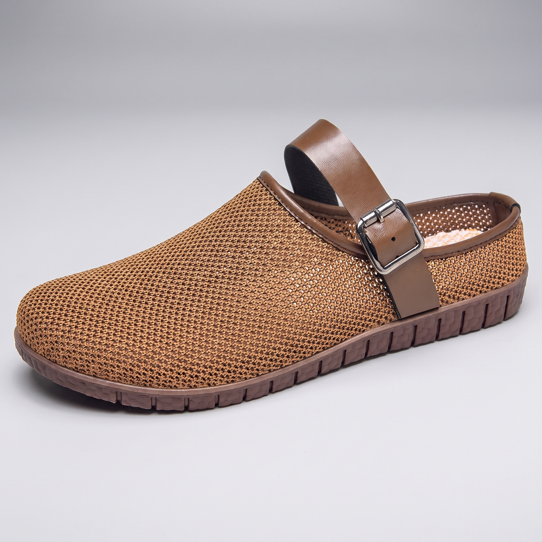 Dorin | House Slippers – Comfy Open-Heel Design for Everyday Wear