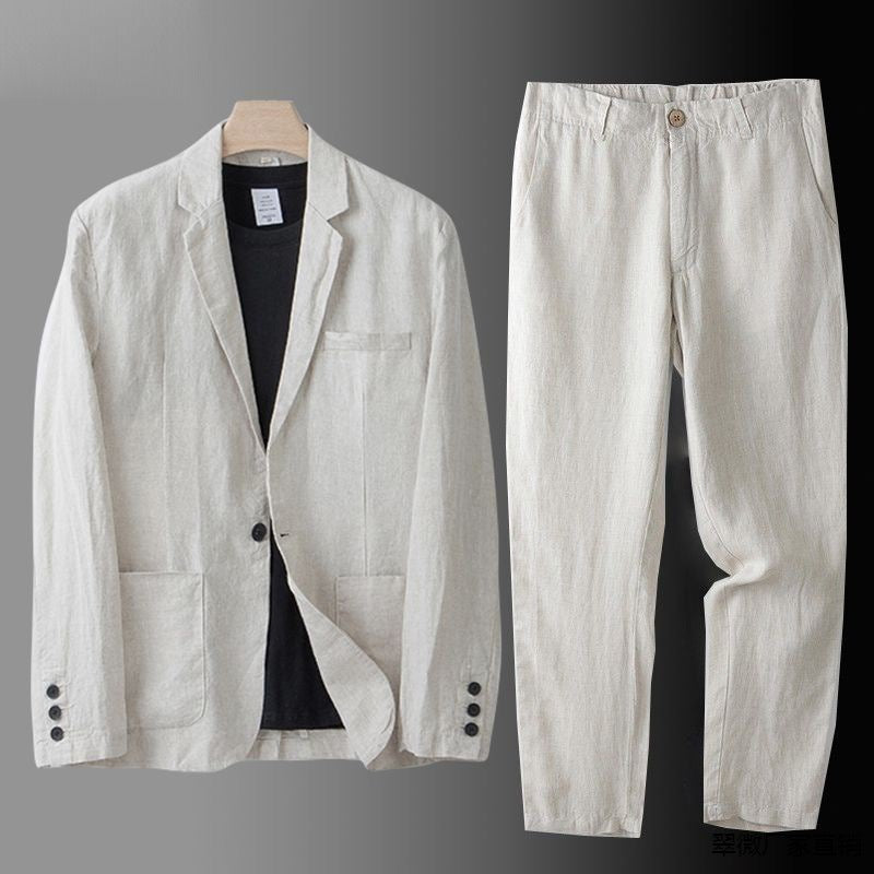 Kevin | Comfortable And Breathable Linen Blazer Suit