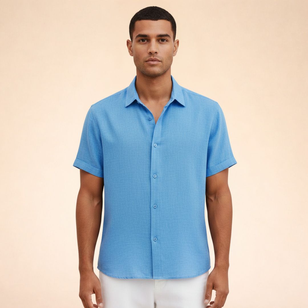 Cavello | Camicia estiva moderna da uomo in lino