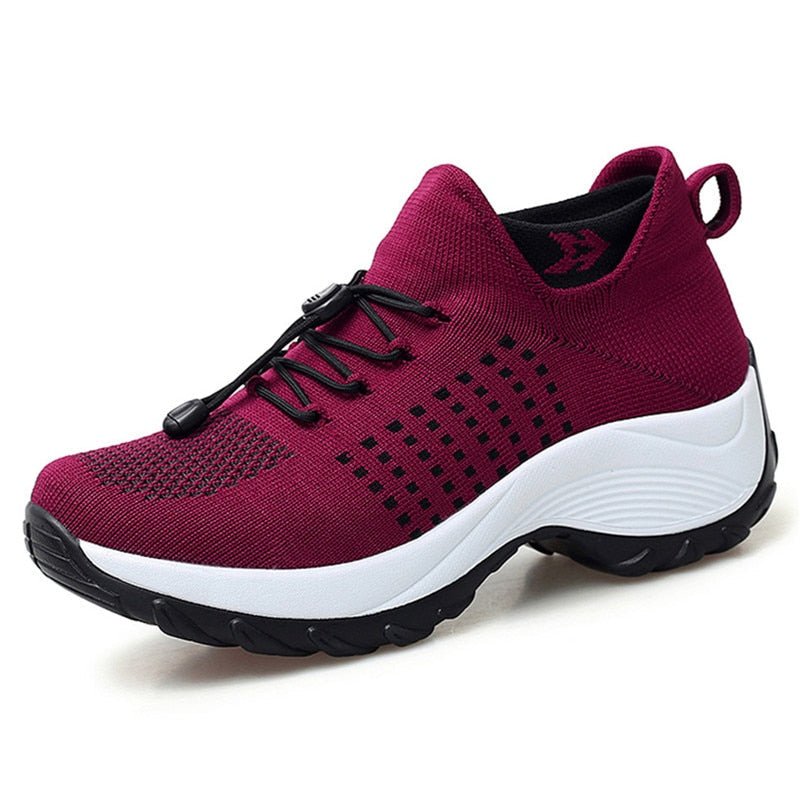 Seraphina | Cushioned And Breathable Orthopedic Platform Sneakers