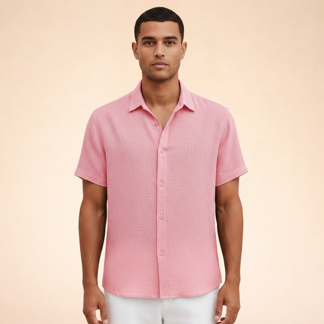 Cavello | Camicia estiva moderna da uomo in lino