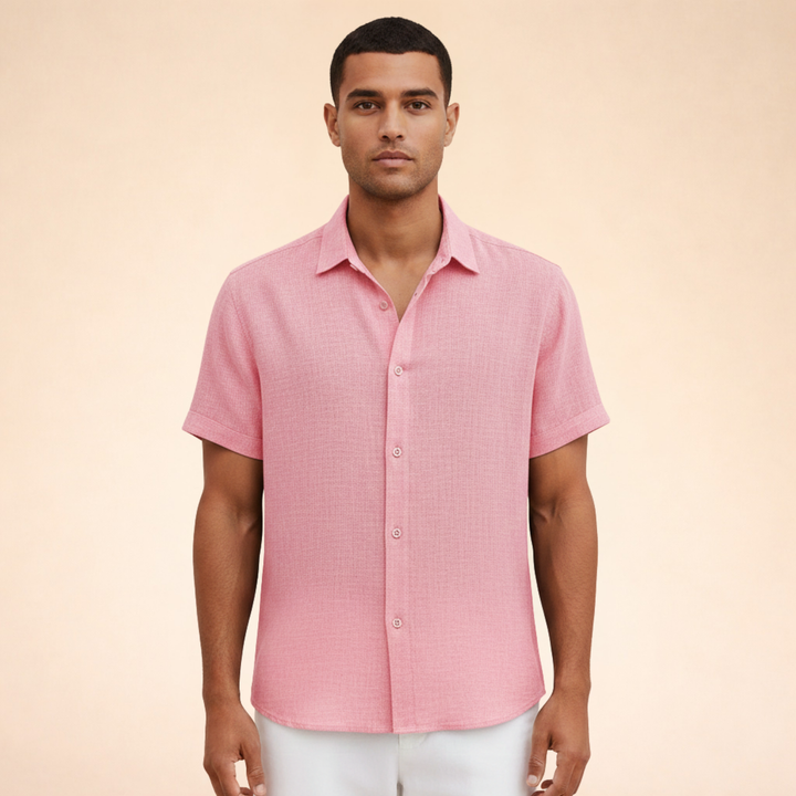 Cavello | Camicia estiva moderna da uomo in lino