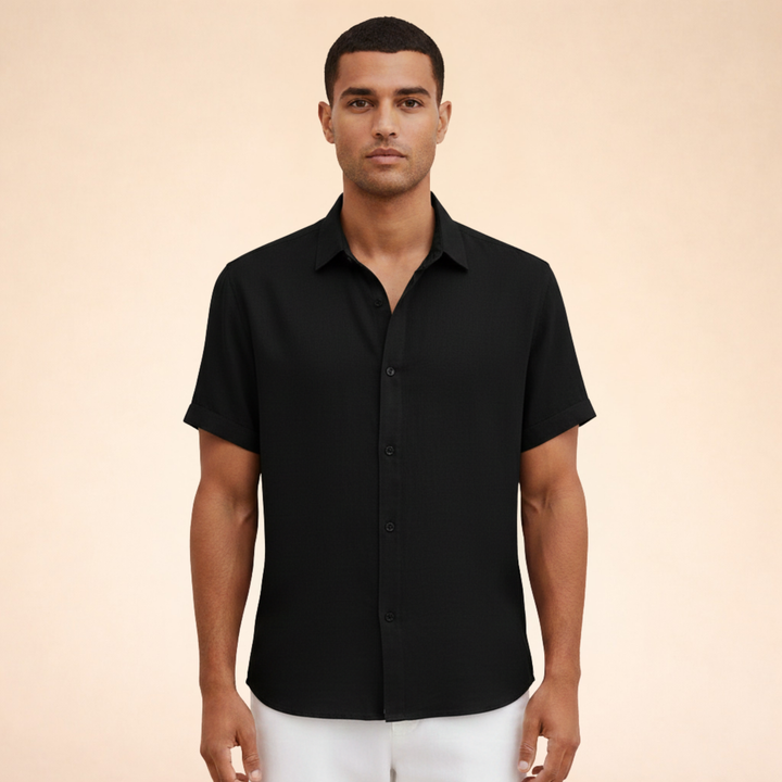 Cavello | Camicia estiva moderna da uomo in lino