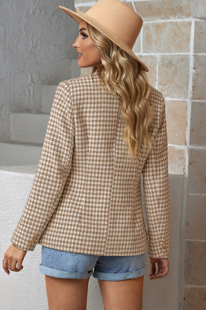 Harper | Comfortable And Stylish Houndstooth Blazer