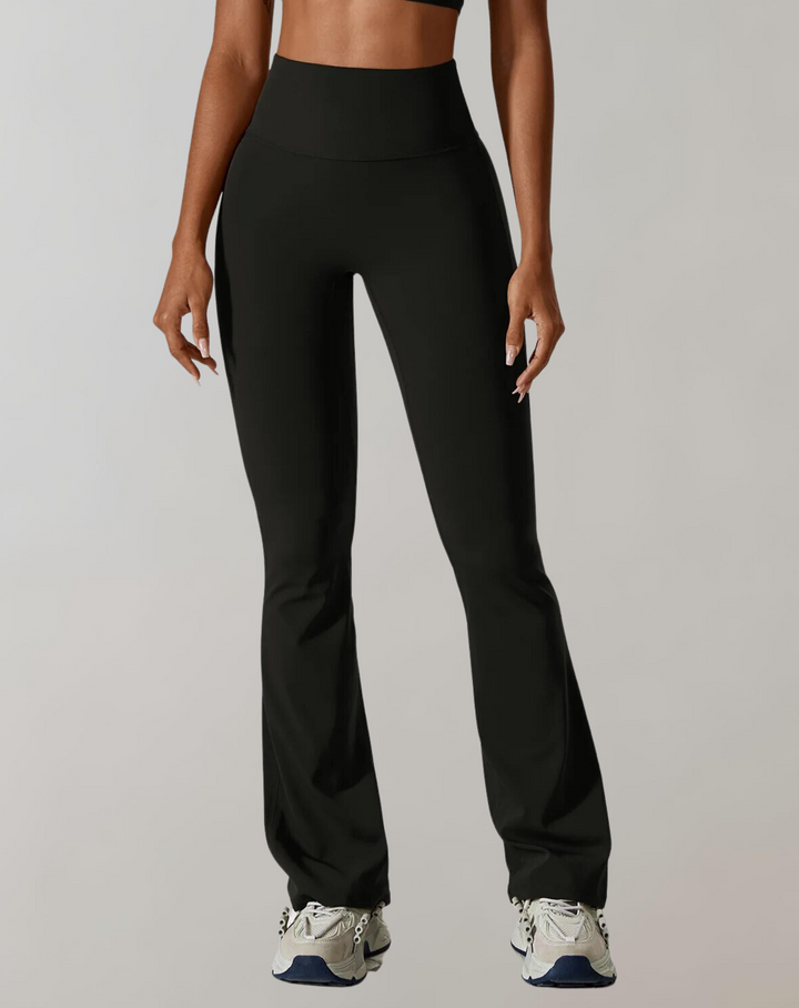 Olivia | Comfortable High-Waist Wide Leg Yoga Leggings