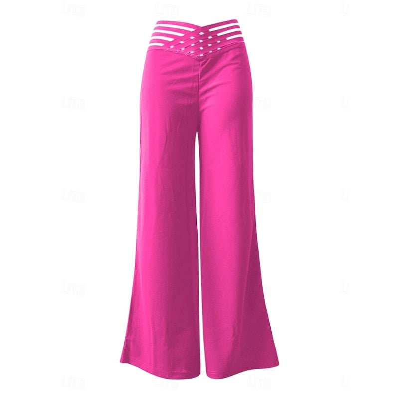 Priscilla | High-Waist Wide-Leg Trousers for Effortless Style