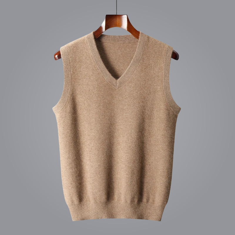 Karin | Gilet en maille de cachemire luxueux et doux