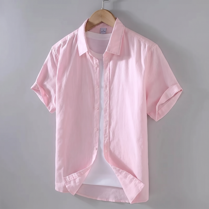 Kingsmead | Breathable Cotton Shirt – Relaxed Short-Sleeve Style for Men