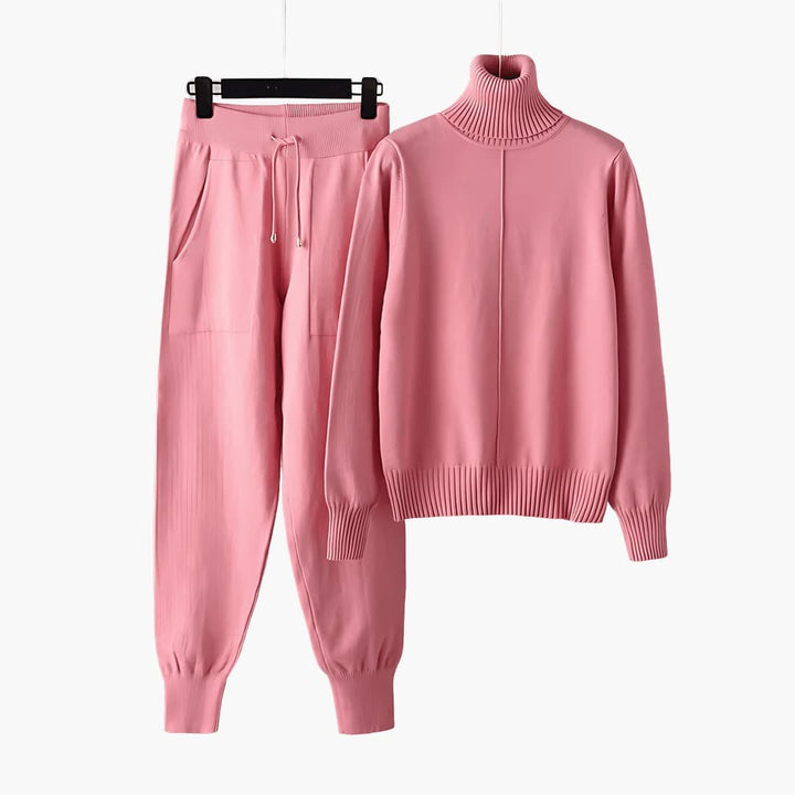 Knitwear | Turtleneck Knit Lounge Set for Women