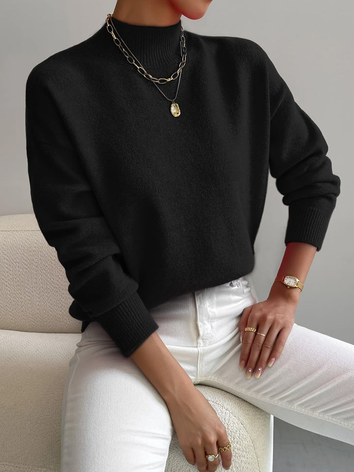 Amelia | Elegant And Comfortable Turtleneck Knit Sweater