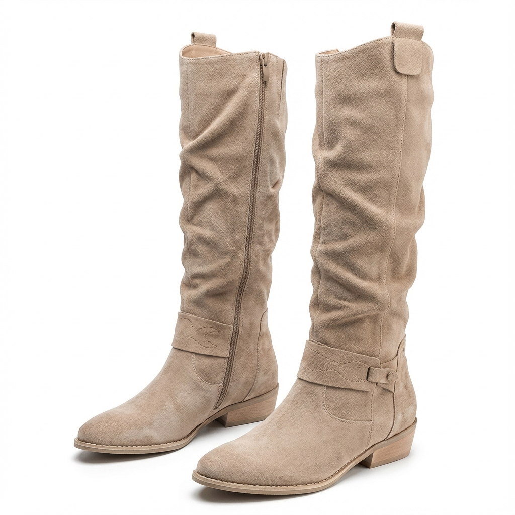 Freya | Chic And Comfortable Slouchy Knee High Boots