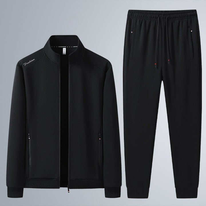 Flashwear | Sports Suit with Stand-Up Collar and Zipper for Men