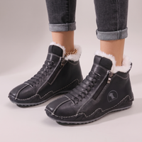 Alina | Warme und bequeme Winterstiefel mit Kunstfellfutter
