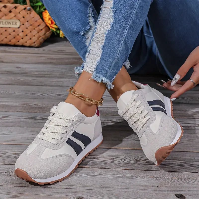 Camille | Lightweight And Casual Two Tone Orthopedic Sneakers