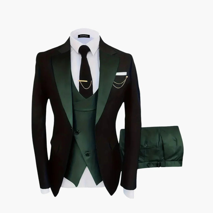 Noble | Men's 3-Piece Wedding Suit – Elegant Style for Festive Occasions