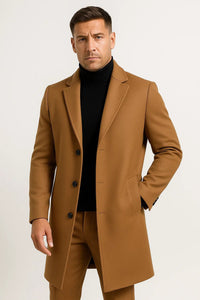 Arthur | Timeless And Sophisticated Men’s Mid-Length Trench Coat