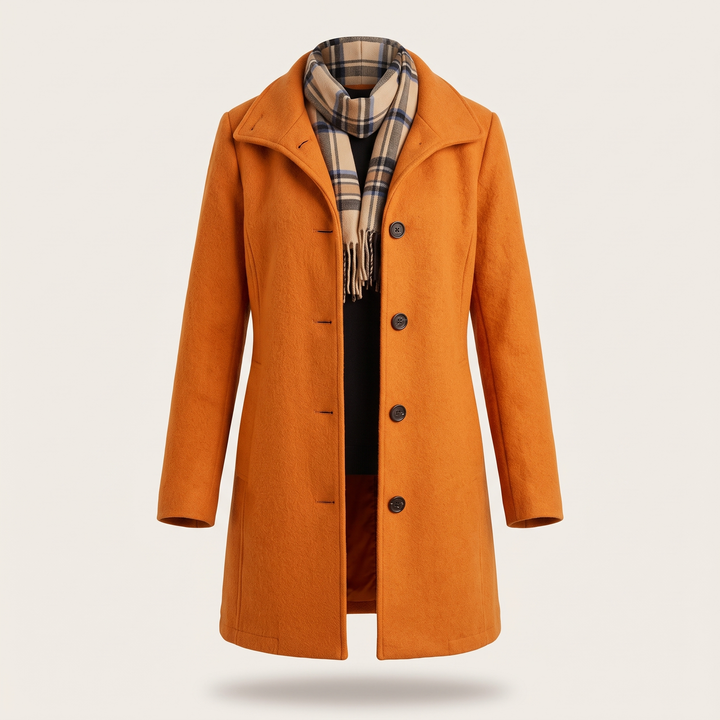 Clara | Heritage Wool Coat – Elegant Tailored Style for Women