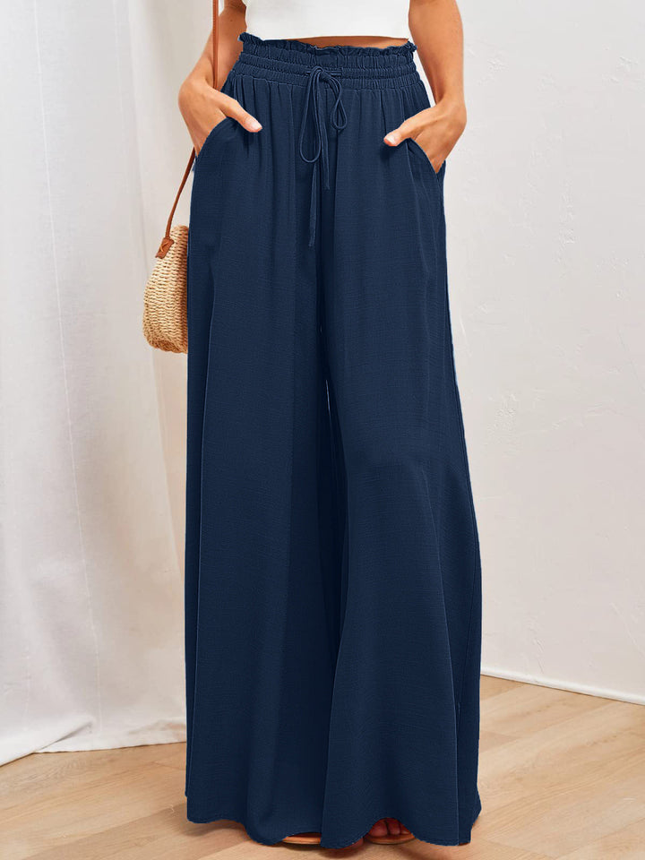 Freya | Lightweight Wide Leg Palazzo Pants